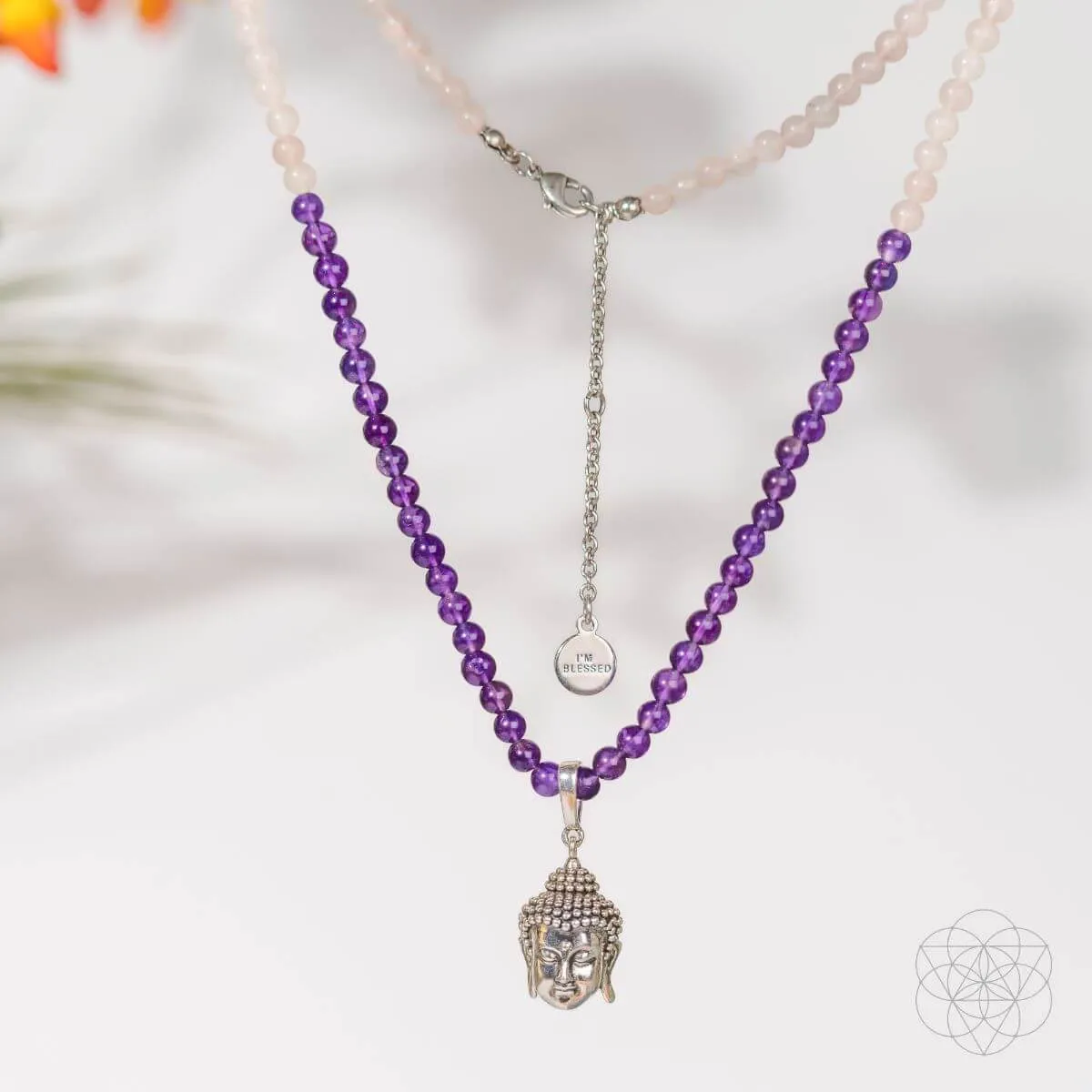 Ancient Healing: Buddha Necklace of Sacred Protection