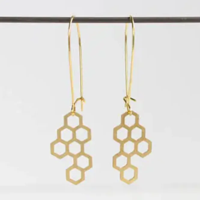 Honeycomb Earrings