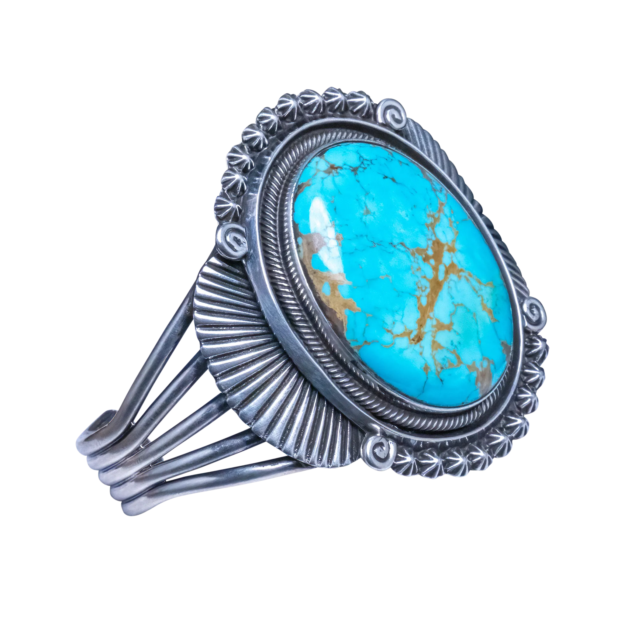 Kingman Turquoise Bracelet | Leon Martinez